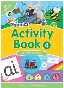 Jolly Phonics Activity Book 4